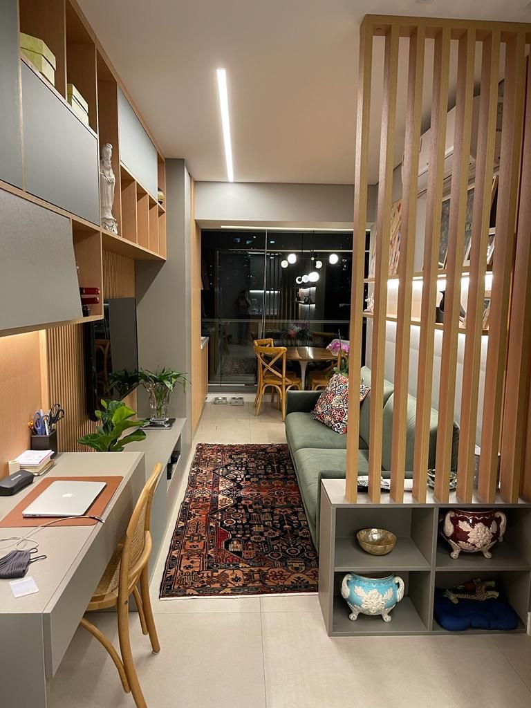 STUDIO 43m² decorado por Patrícia Aguiar