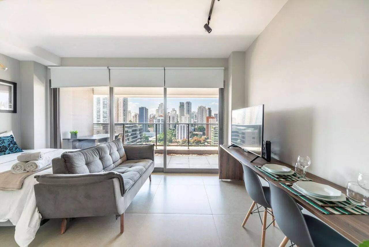 STUDIO MOBILIADO 41m² no Brooklin