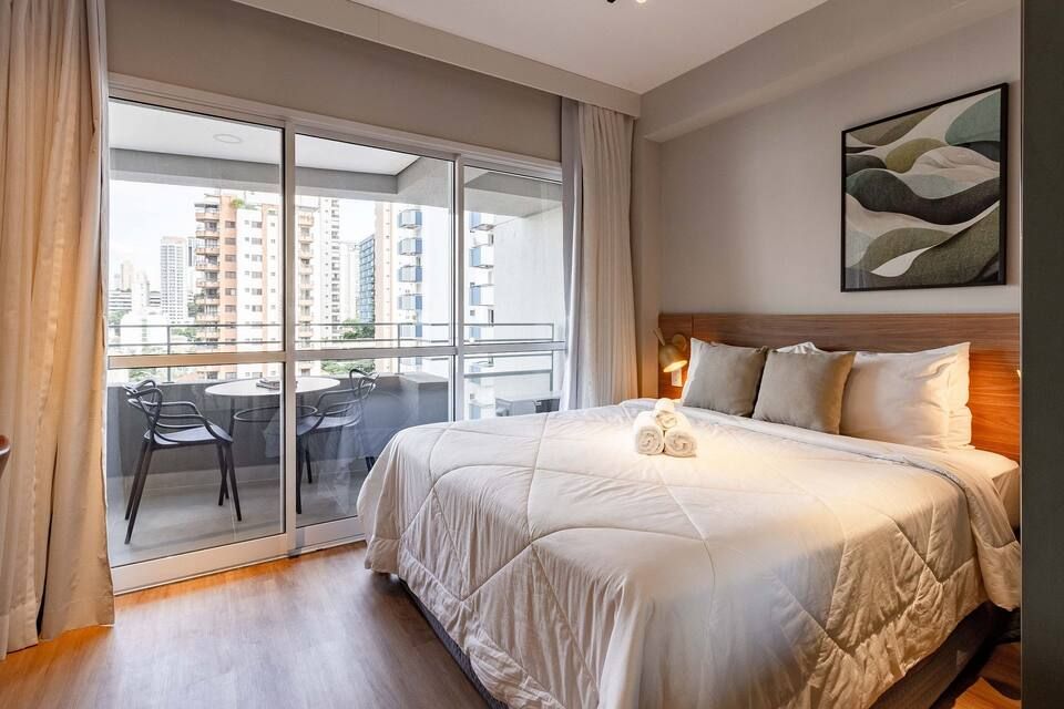 STUDIO MOBILIADO 24m² em PERDIZES