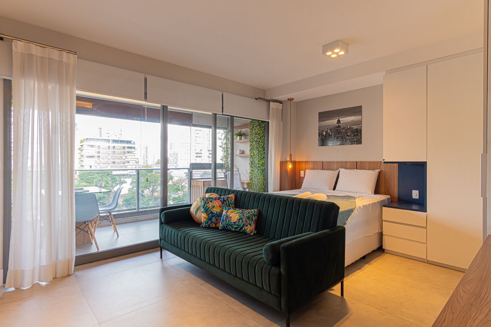 STUDIO MOBILIADO 41m² no Brooklin