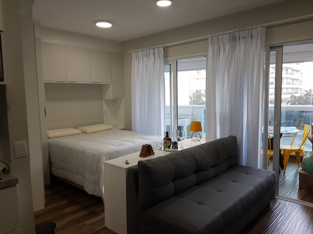 STUDIO MOBILIADO 35m² em Pinheiros