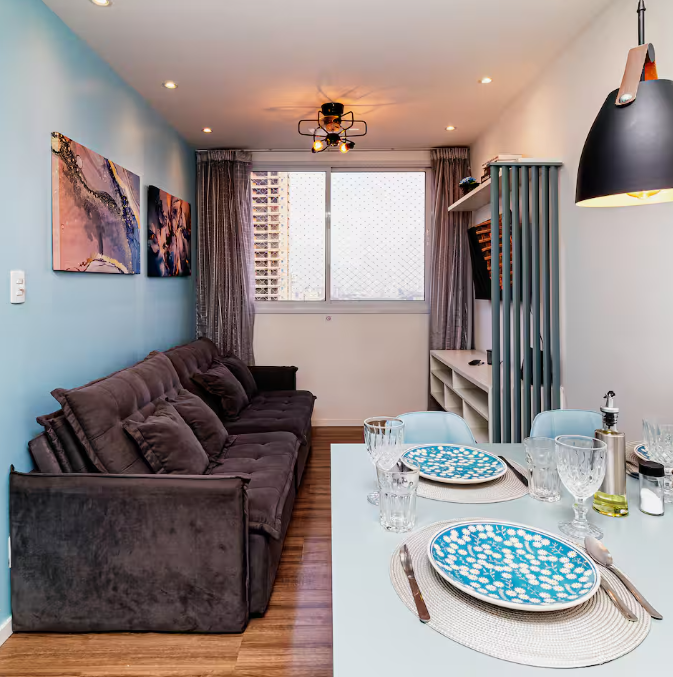 APARTAMENTO MOBILIADO 45m² com 2 DORMITÓRIOS no BRÁS