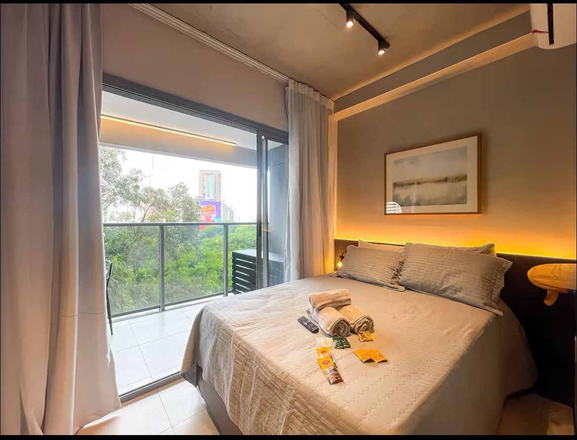 STUDIO MOBILIADO 22m² no PARAISO